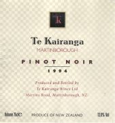 Te Kairanga_pinot noir 1994